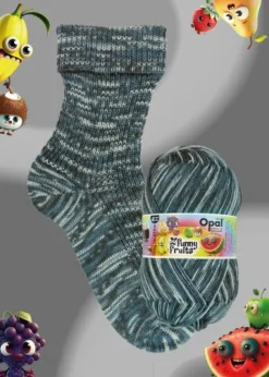 Opal 4-ply - Funny Fruits | Sukkalangat Snurre.fi
