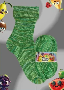 Opal 4-ply - Funny Fruits | Sukkalangat Snurre.fi