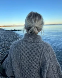 PetiteKnit Dagmar Zipper Sweater, in English