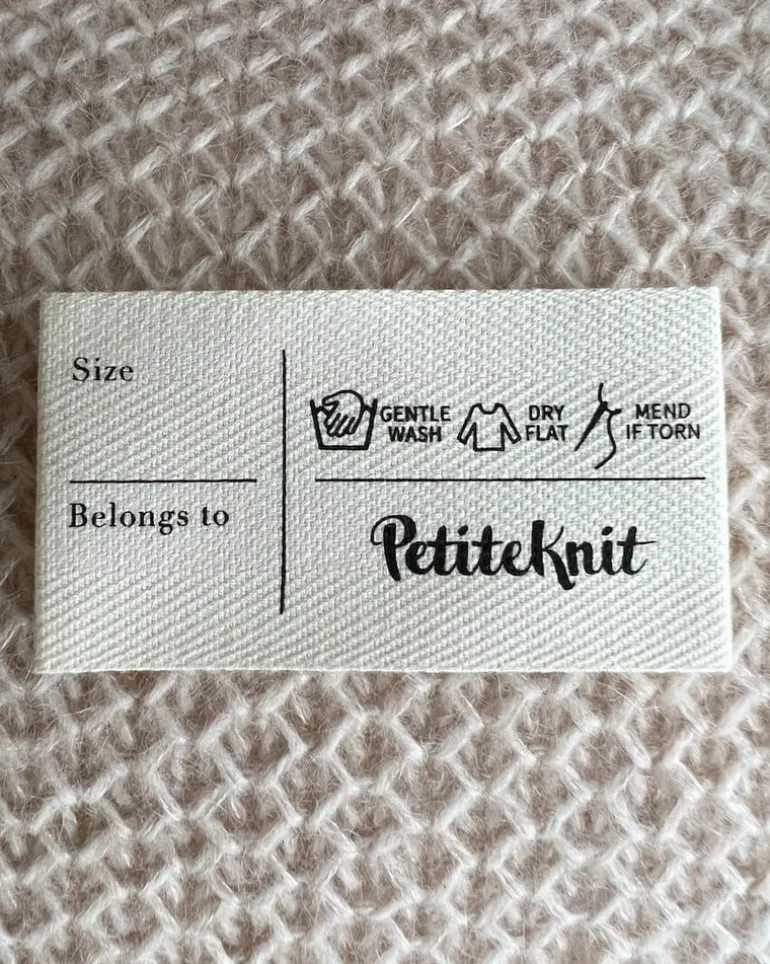 PetiteKnit kangasmerkit