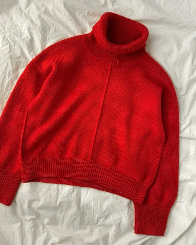 PetiteKnit Scarlet Sweater in English