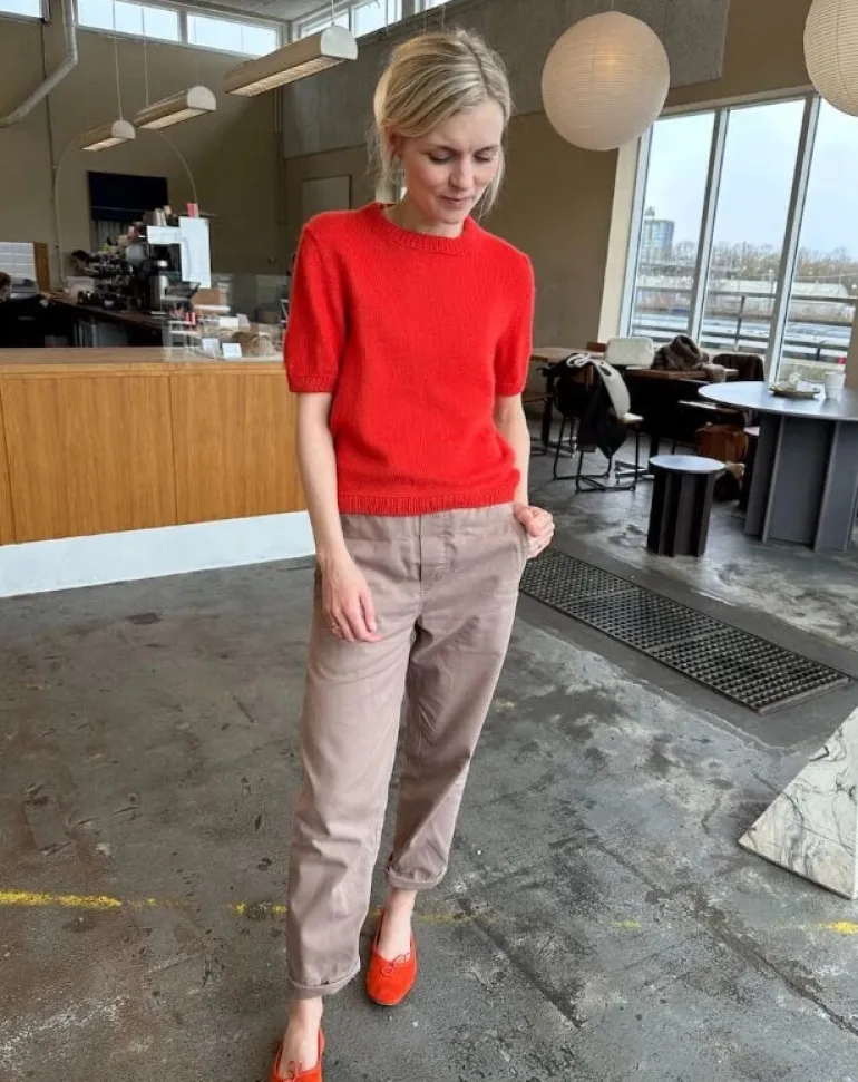 Poppy Tee by PetiteKnit, suomeksi in Finnish