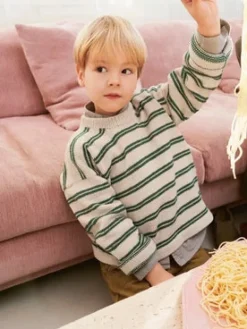Sandnes Garn 2401_06 Aron Sweater Junior / English