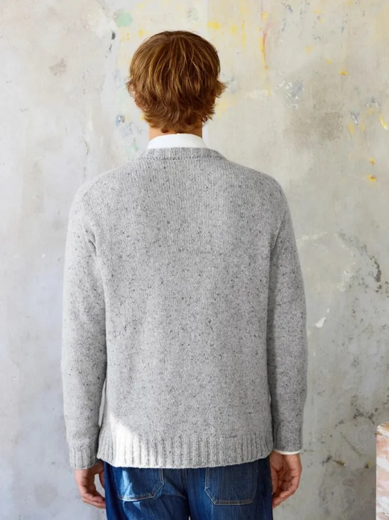 Sandnes Garn 2412_08 Brendan Sweater Man, English
