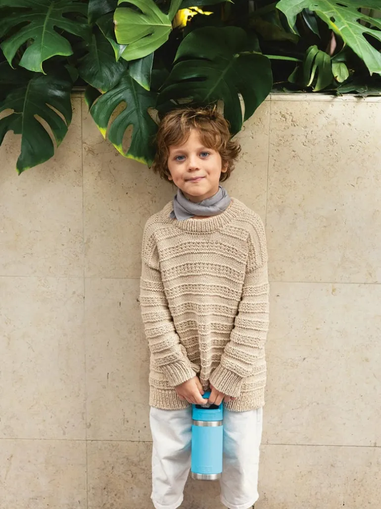 Sandnes Garn 2405_04 Filip Sweater Junior, English