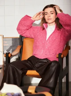Sandnes Garn 2403_09 Fleur Cardigan / suomeksi