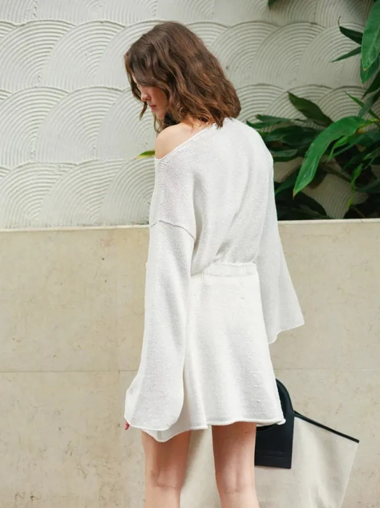 Sandnes Garn 2404_08 Milly Sweater & Skirt / suomeksi