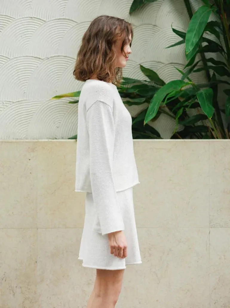 Sandnes Garn 2404_08 Milly Sweater & Skirt / suomeksi