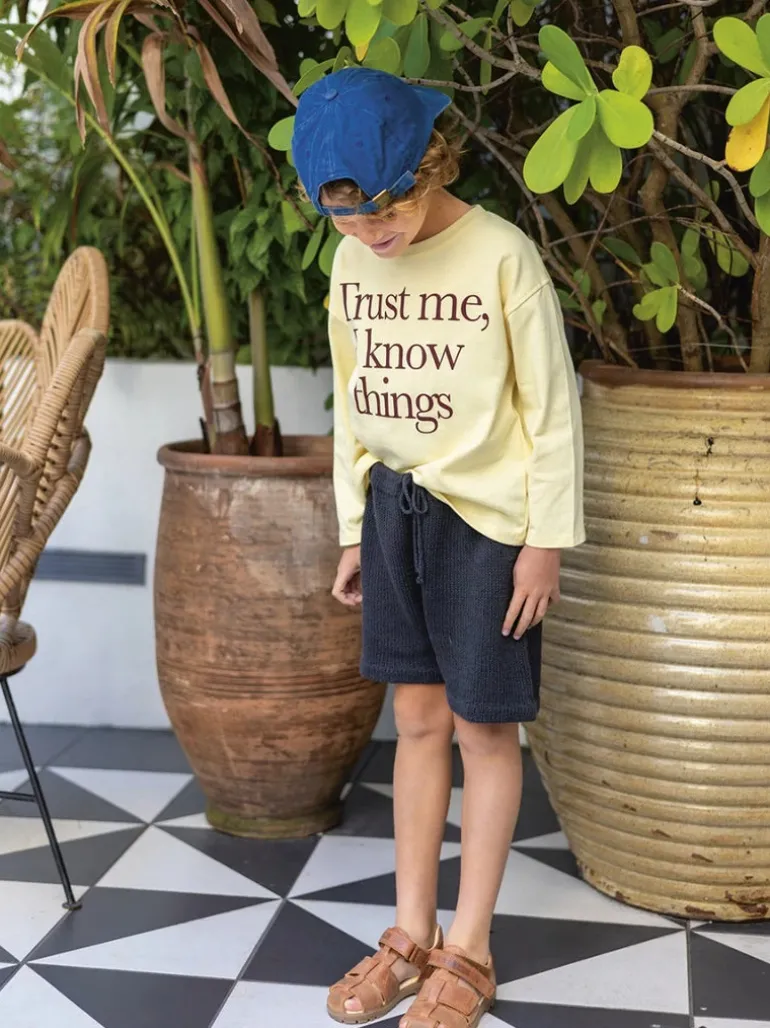 Sandnes Garn 2503_06 Mio Tee & Shorts Junior, English