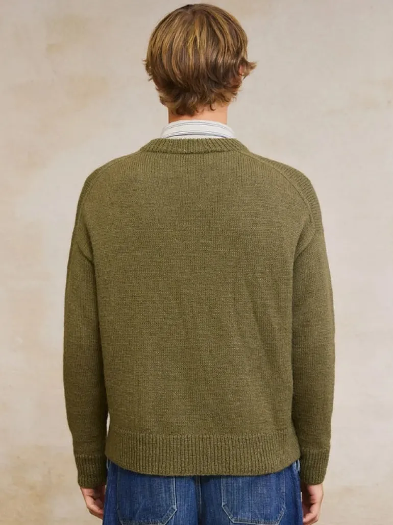 Sandnes Garn 2412_01 William Sweater Man, English