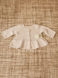 Sandnes Garn Dina Peplum Cardigan Baby 2407_07, English