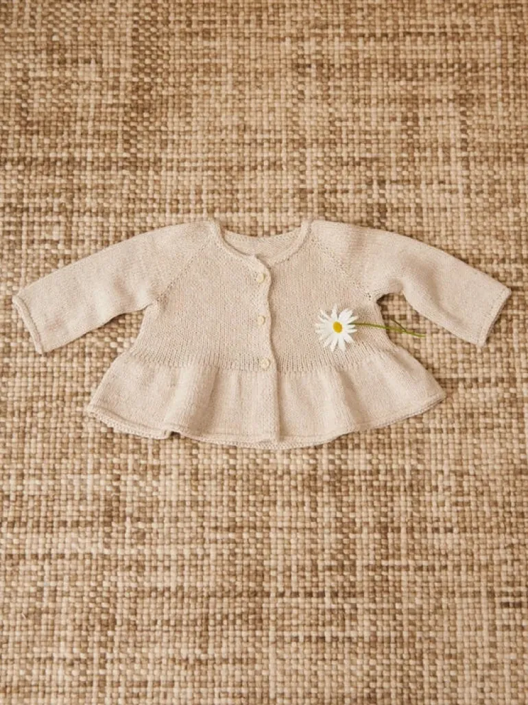 Sandnes Garn Dina Peplum Cardigan Baby 2407_07, English