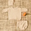Sandnes Garn Filip Sweater Diaper Pants & Bonnet Baby 2407_01 English