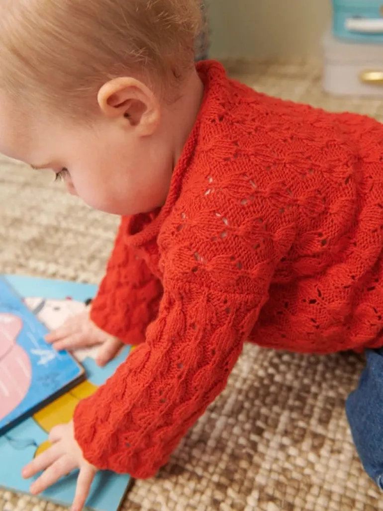 Sandnes Garn Lilja Sweater Baby 2407_04, English
