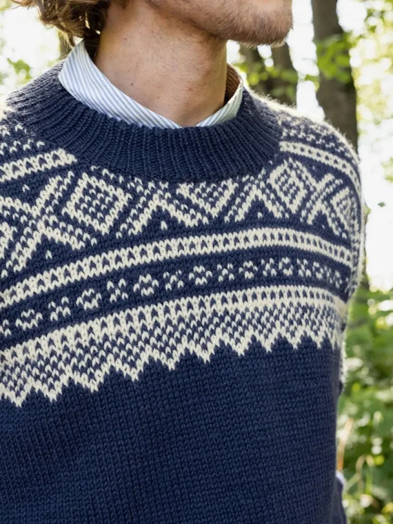 Sandnes Garn Marius Sweater 2410_03 in English