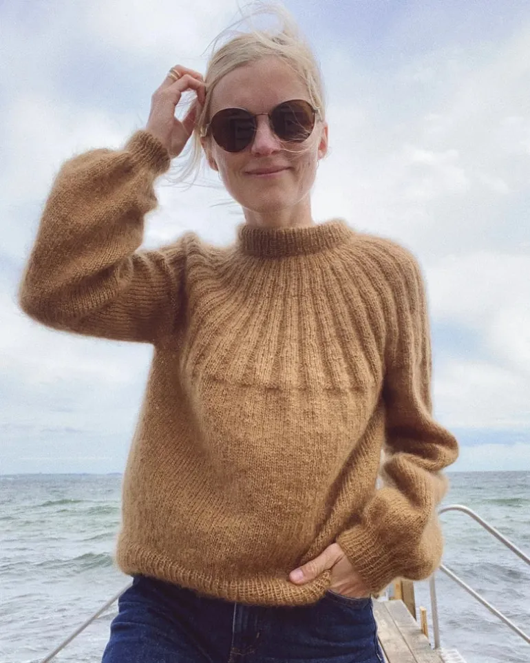 Sunday Sweater- Mohair Edition- by Petiteknit, in English