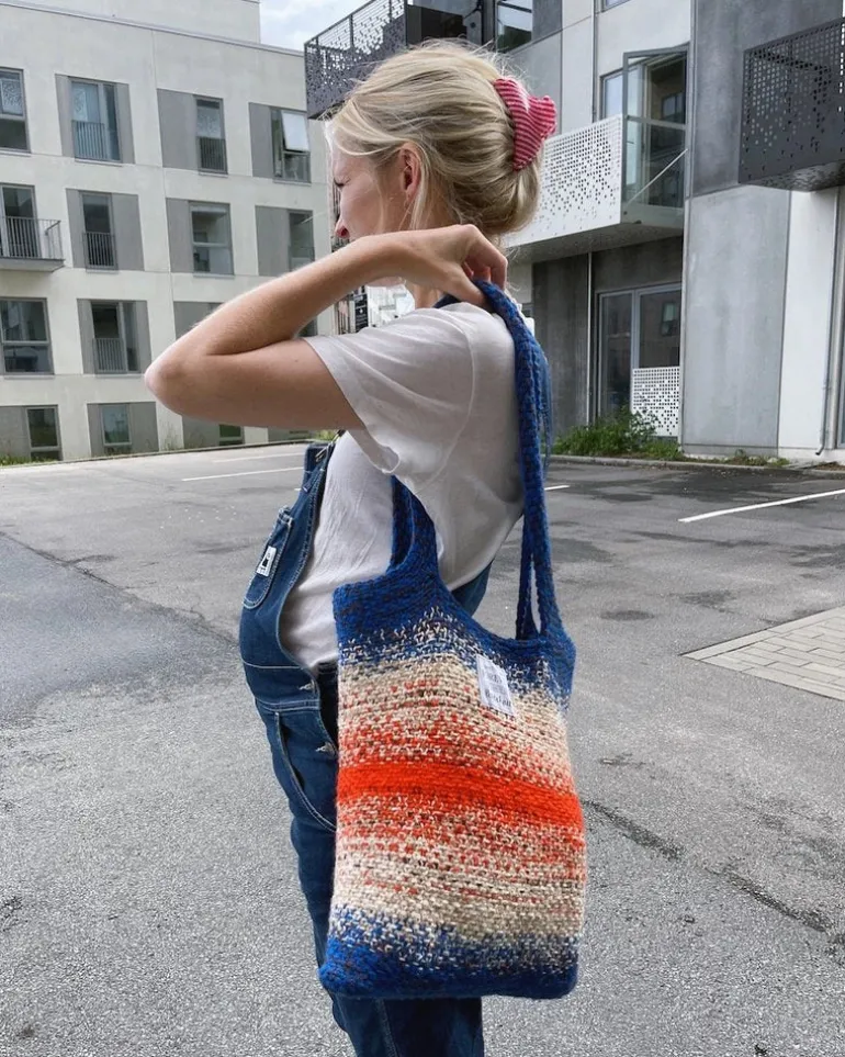Technicolor Tote Bag by PetiteKnit, in English