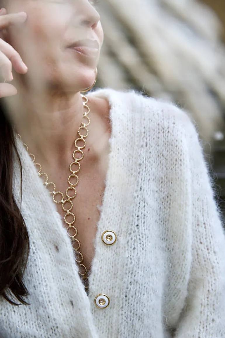 Utu Cardigan by Leeni Hoimela, in english