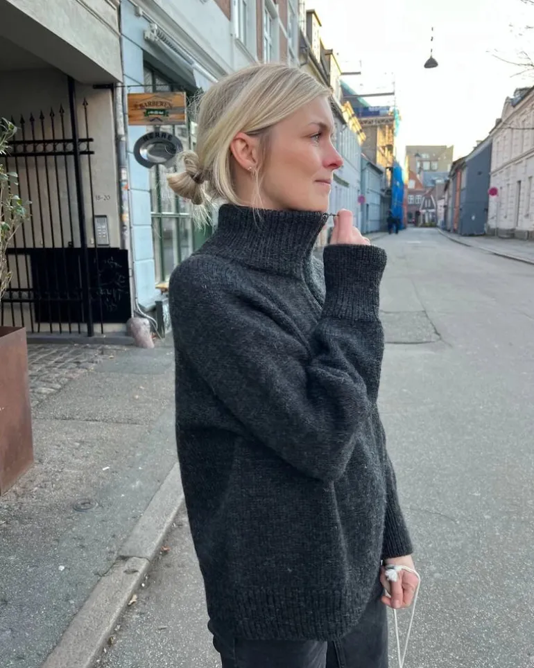 Zipper Sweater Light, PetiteKnit, in English