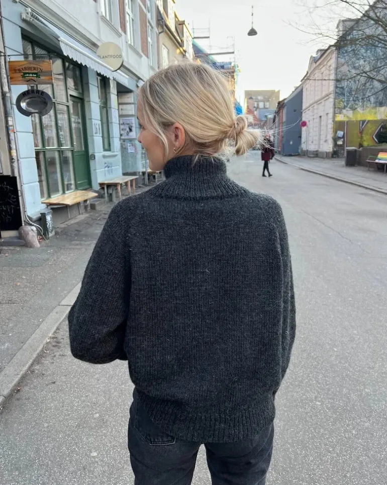 Zipper Sweater Light, PetiteKnit, in English